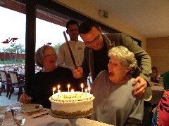 Pat Rehberg; Kadir Tasdelen; Rochelle Wolk; Turkey; Lykia Lodge Rochelles Birthday